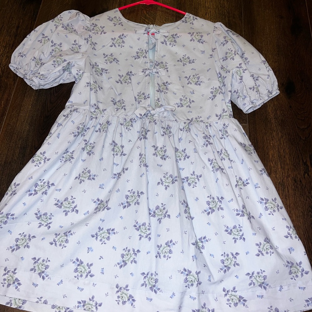 Floral Puff Sleeve Dress